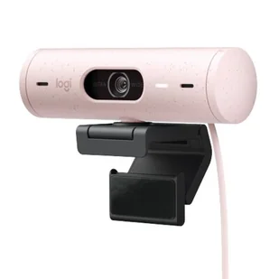 LOGITECH Brio 500 Różowy 960-001421 - Kamery internetowe - miniaturka - grafika 1