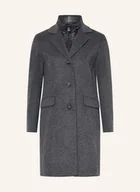 Płaszcze damskie - Icons Cinzia Rocca Płaszcz Wełniany Z Wyjmowaną Podpinką grau - miniaturka - grafika 1