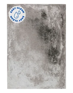 Dywan Deco Rugs Concrete Ice (4542) 200 x 280 plamoodporny do salonu z wzorem betonu szary - Dywany - miniaturka - grafika 1