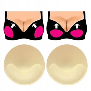 Wkładki Wymienne Do Stanika Stroju Push Up Gąbka - Akcesoria do bielizny - miniaturka - grafika 1