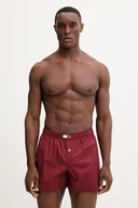 Majtki damskie - Tommy Hilfiger bokserki bawełniane kolor bordowy UM0UM03712 - miniaturka - grafika 1