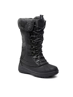 Śniegowce damskie - CMP Śniegowce Thalo Wmn Snow Boot Wp 30Q4616 Czarny - grafika 1