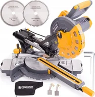 Piły elektryczne - Powermat Piła ukośna pilarka ukośnica do drewna laser 2400W Powermat PM-UK-2400M - miniaturka - grafika 1