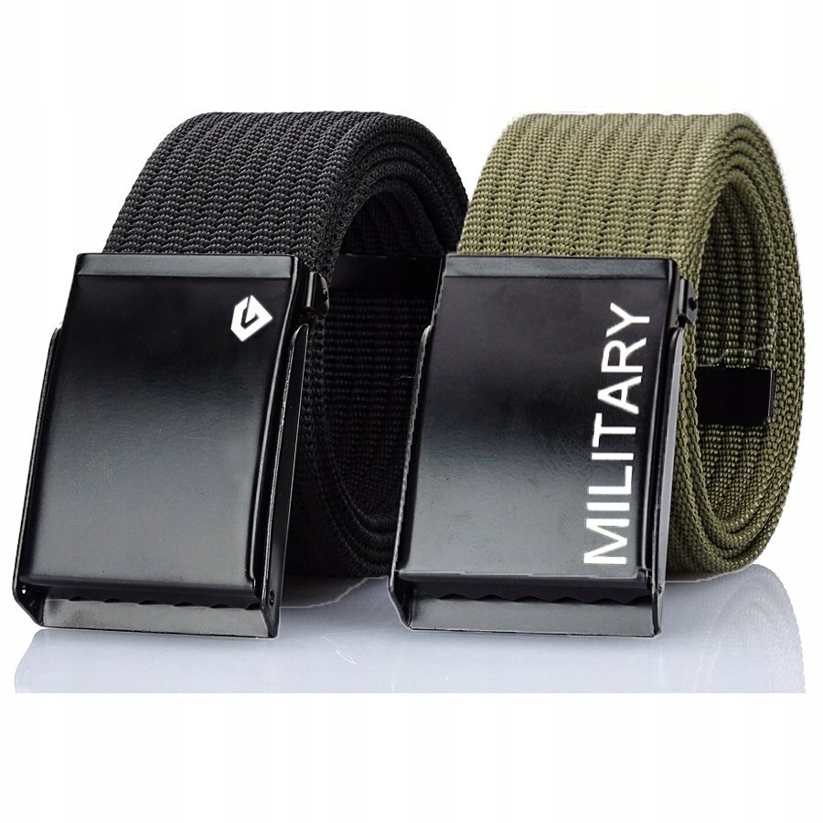 Zestaw Parciany CZARNY SZEROKIE ZIELONY MOCNE x2