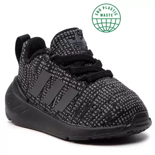 Adidas Buty Swift Run 22 El I GW8167 Cblack/Grefiv/Ftwwht - Buty sportowe damskie - miniaturka - grafika 1