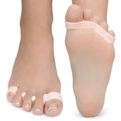 Akcesoria do paznokci - Separator pięć palców zachodzące palce różowy - miniaturka - grafika 1