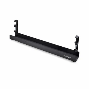 StarTech CALB-DESK-CABLE-TRAY organizator na kable Biurko Korytko kablowe Czarny 1 szt. - Maskownice do kabli - miniaturka - grafika 1