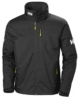 Kurtki męskie - Helly Hansen męska bluza z kapturem Crew midlayer Jacket kurtka, czarny 33874_990-2XL - grafika 1