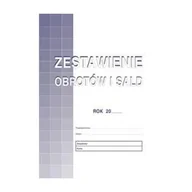 Druki akcydensowe - Druk offsetowy zestawienie obrotów i sald A4 8 kartek 02091 [WYPRZEDAŻ] - miniaturka - grafika 1