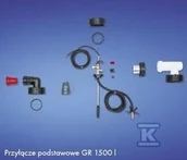 Kominy i akcesoria - Przyłącze podstawowe GR do zbiornika dwupłaszczowego DWT 1500L - miniaturka - grafika 1