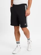 Spodenki męskie - adidas Originals Męskie szorty dresowe Mężczyźni Bawełna czarny jednolity, S - miniaturka - grafika 1