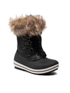 Buty dla dziewczynek - CMP Śniegowce Kids Anthilian Snow Boot Wp 30Q4594 Czarny - miniaturka - grafika 1