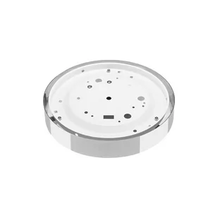 Lampa sufitowa Jaris, szkło gięte, Ø 26 cm, chrom - Lampy sufitowe - miniaturka - grafika 1