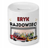 Skarbonki - Skarbonka 330 ml Dla Eryka Syna Dziecka Prezent z Nadrukiem ze Zdjęciem + Opakowanie na prezent (wzór 01) - miniaturka - grafika 1