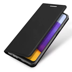 Dux Ducis Skin Pro kabura etui pokrowiec z klapką Samsung Galaxy A22 4G czarny - Etui i futerały do telefonów - miniaturka - grafika 4
