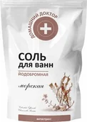 Kosmetyki do kąpieli - Sól morska do kąpieli Jodobromowa o działaniu antystresowym, Domowy Doktor, 500g - miniaturka - grafika 1