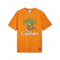 Koszulki męskie - PUMA KOSZULKA X CARROTS GRAPHIC 62744345 r M - miniaturka - grafika 1