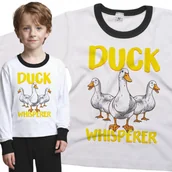 Piżamy dla dziewczynek - Piżama dziecięca Zaklinacz/ka Kaczek Kaczki Śmieszne 110/116 - VoloDonum - miniaturka - grafika 1