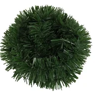 Ozdoby bożonarodzeniowe - Łańcuch choinkowy grubo cięty 12 x 300 cm zielony - miniaturka - grafika 1