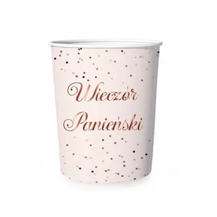 L&H Kubek papierowy 220ML wieczór panieński OP6SZT 1510809 L&H 10822-uniw - Wieczór panieński i kawalerski - miniaturka - grafika 1