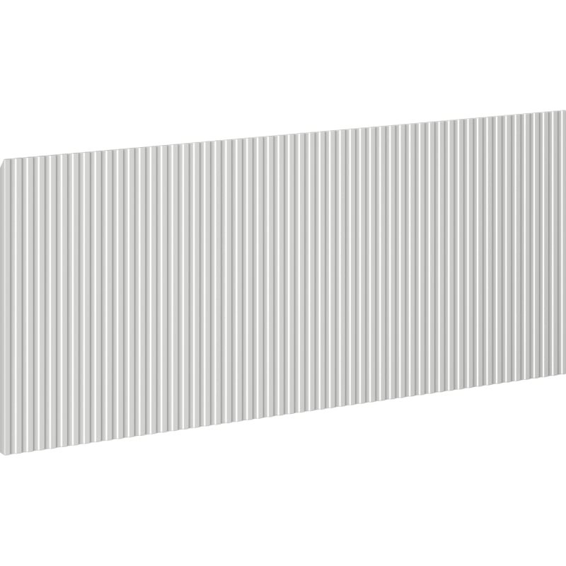 Mexen Rivel front ryflowany do korpusu szafki łazienkowej 80 x 43,5 cm, szary mat - 91A20-0800-470-1-62