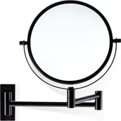 Lusterka do makijażu - Lusterko kosmetyczne powiększające x5 Decor Walther 46,5 cm czarne z wysięgnikiem - miniaturka - grafika 1