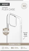 Etui i futerały do telefonów - Xqisit XQISIT NP Flex Case Anti Bac, RECYCLED for iPhone 15 Pro clear standard - miniaturka - grafika 1