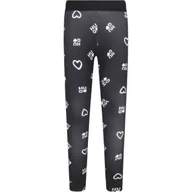 Spodnie sportowe damskie - HUGO KIDS Legginsy - miniaturka - grafika 1