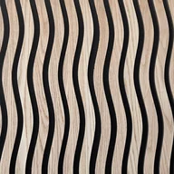Panele ścienne i boazeria - Lamele ścienne akustyczne na filcu S-Line Dąb Naturalny Fornir 2,1 x 30,5 cm – dł. 2,7 m - miniaturka - grafika 1