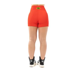 Spodenki krótkie damskie LABELLAMAFIA SHORTS FLAME RED - Spodenki damskie - miniaturka - grafika 2