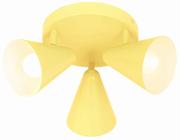 Lampy sufitowe - Candellux Plafon AMOR żółty - miniaturka - grafika 1