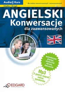 Edgard Angielski Konwersacje dla zaawansowanych +CD mp3 - Programy edukacyjne - miniaturka - grafika 1