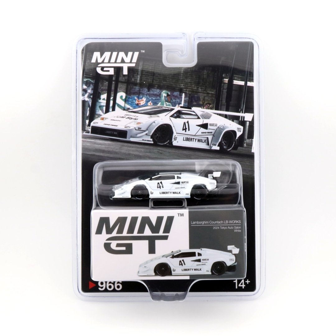 MINI GT Lamborghini Countach LB-WORKS Liberty Walk 1:64