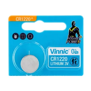 Vinnic bateria litowa CR1220 5 sztuk CR1220 - Baterie i akcesoria - miniaturka - grafika 2