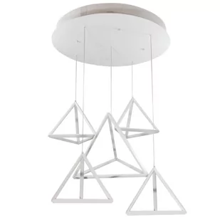 Polux Lampa wisząca 80W LED 3000 lumenów Trójkąty 310477 SANICO 310477 - Lampy sufitowe - miniaturka - grafika 1