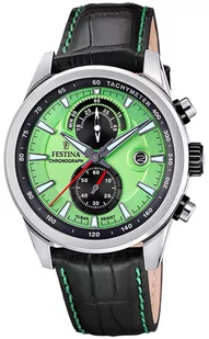 Zegarek Zegarek Festina F20695-3 Timeless Chronograph - Zegarki męskie - miniaturka - grafika 1