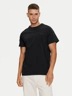 Koszulki męskie - Hugo T-Shirt Tonal Logo 50520480 Czarny Regular Fit - miniaturka - grafika 1