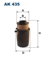 Filtry powietrza - Filtron AK 435 FILTR POWIETRZA - miniaturka - grafika 1