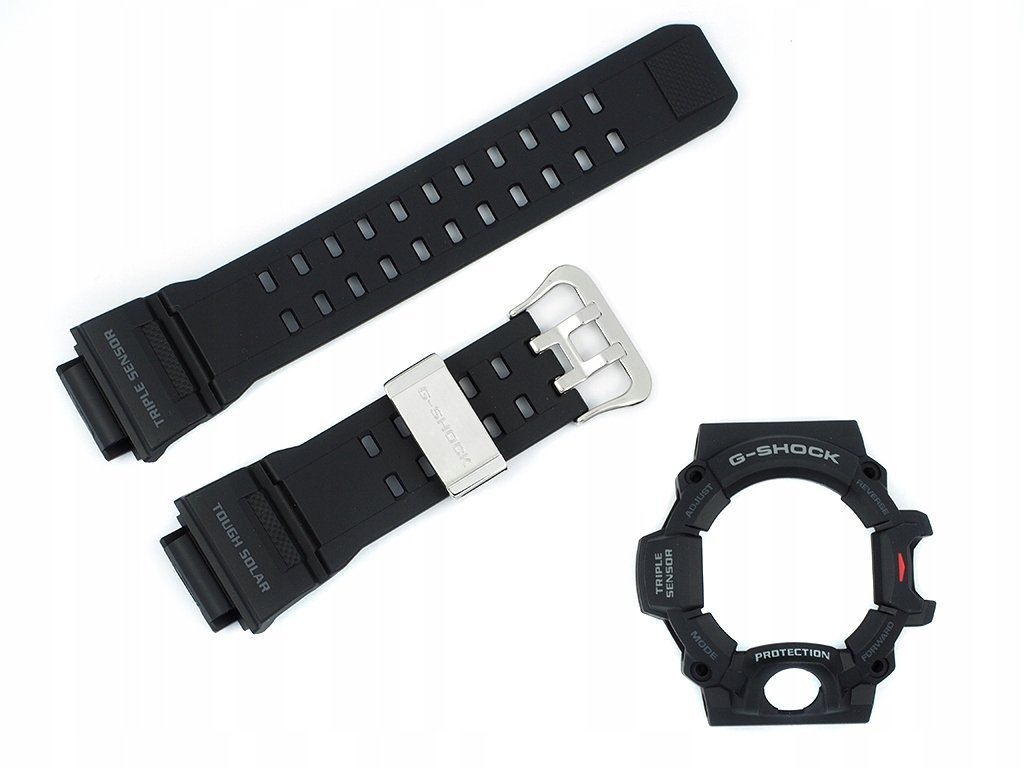 Czarny komplet pasek plus bezel G-Shock Rangeman GW-9400 GW-9400-1