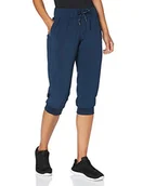 Spodnie damskie - CMP Spodnie damskie Capri Stretch Trousers with Dry Function Technology niebieski niebieski 36 3C48476 - miniaturka - grafika 1