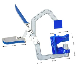 Zacisk ścisk stolarski kątowy narożny 90° FALON-TECH - Imadła i ściski - miniaturka - grafika 7