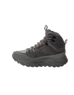 Buty trekkingowe damskie - Jack Wolfskin Damskie buty trekkingowe Terraquest Texapore Mid W, szary (Smokey Grey), 40 EU - miniaturka - grafika 1