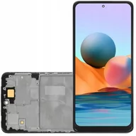 Części serwisowe do telefonów - Wyświetlacz LCD + ekran dotykowy  Xiaomi REDMI NOTE 10 PRO M2101K6G (INCELL) Ramka czarna - miniaturka - grafika 1