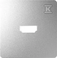 Klawisze i ramki - Kontakt Simon KONTAKT_SIMON Plakietka gniazda HDMI DETAIL 82 Aluminium 8201094-093 - miniaturka - grafika 1
