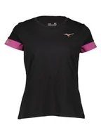 Koszulki i topy damskie - Mizuno Koszulka w kolorze czarno-różowym - miniaturka - grafika 1