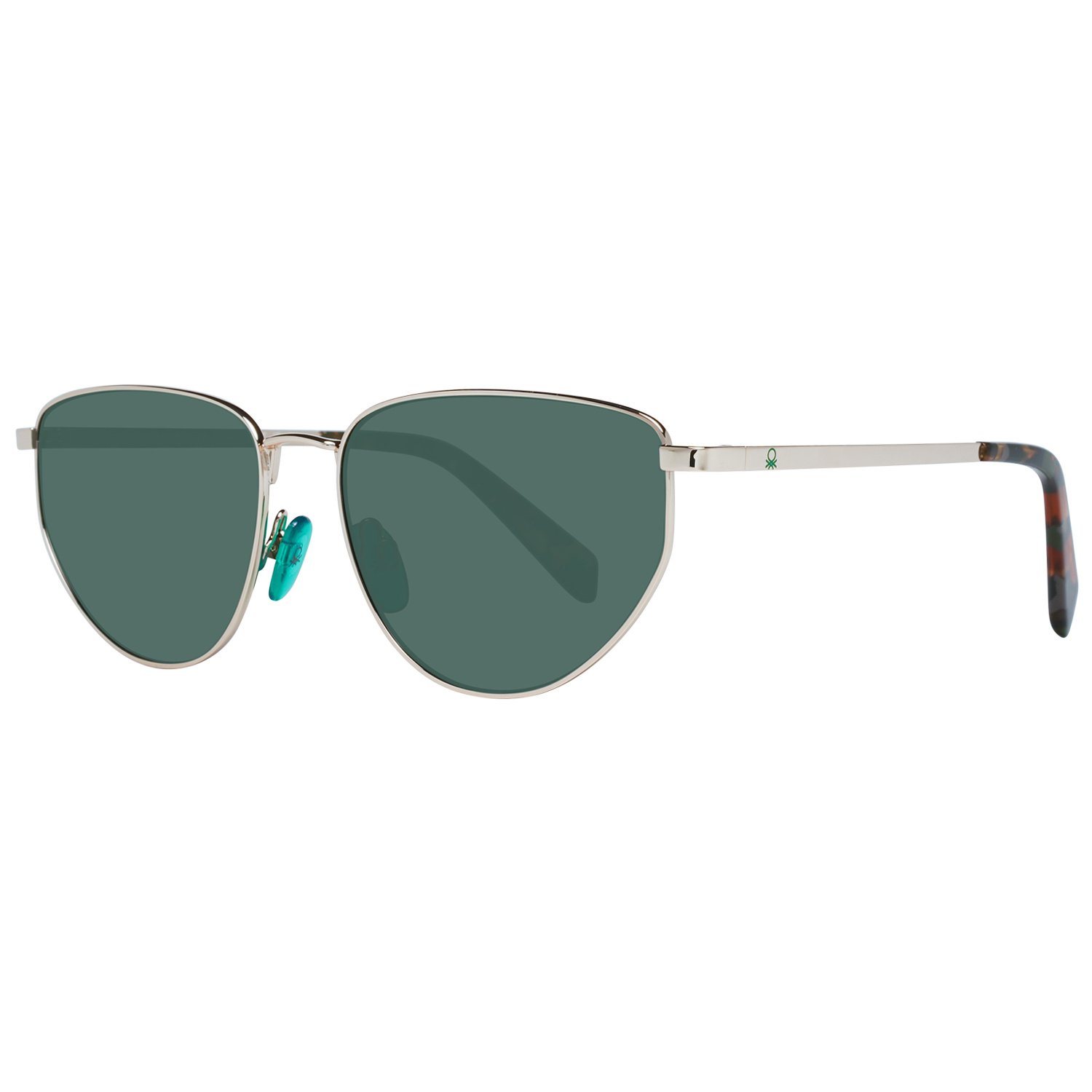 Benetton BE7033 402 SHINY LT GOLD 56/16/135 Damskie okulary przeciwsłoneczne