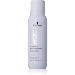 Schwarzkopf BlondMe Bond Repair odżywka fioletowa neutralizująca kolor włosów blond, 250ml - Odżywki do włosów - miniaturka - grafika 1