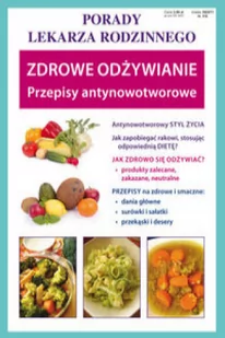 Zdrowe odżywianie Przepisy antynowotworowe - Sylwia Szczepańska - Poradniki hobbystyczne - miniaturka - grafika 3