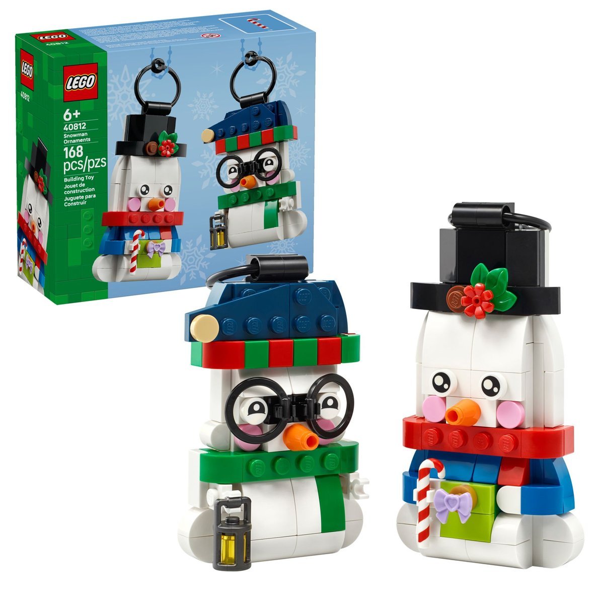 Klocki LEGO 40812 - Ozdoby z bałwankami