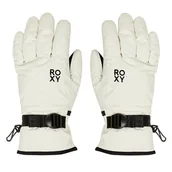 Rękawice narciarskie - Rękawice snowboardowe Roxy Jetty Solid ERJHN03267 Biały - miniaturka - grafika 1